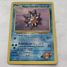Misty's Starmie [1st Edition] #56 Prices | Pokemon Gym Heroes | Pokemon  Cards