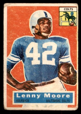 1956 Topps Football #60 Lenny Moore PR *e1