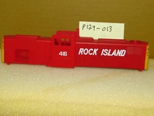 P129-013 ROCK ISLAND CENTURY 415 DIESEL BODY SHELL HO SCALE IHC MEHANO NEW