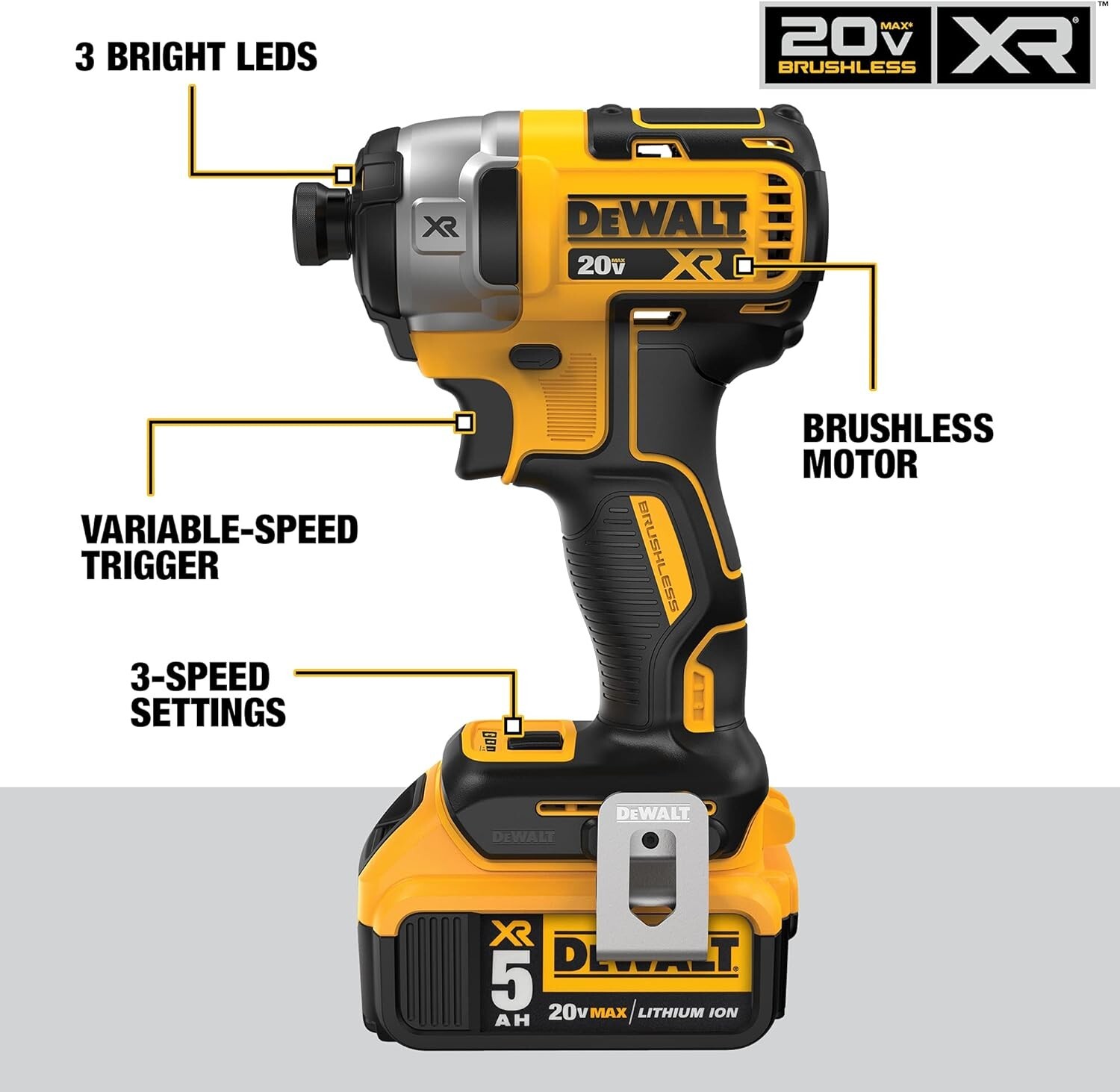 DCK2100P2 FLEXVOLT ADVANTAGE 20V MAX* Combo Kit with Hammer Drill