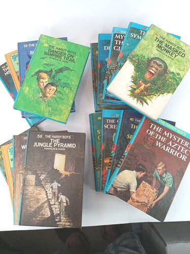 The Hardy Boys Mystery Books by Franklin Dixon Lot of 17 Matte Cover hardbacks - Picture 7 of 12