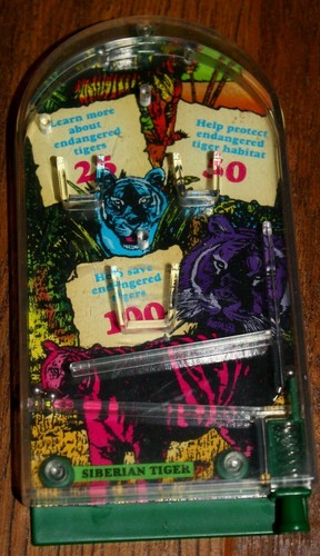 RARE Wendy's Kids Meal Toy Vintage 1993 ENDANGERED 5 pc complete set-puzzle,game - Bild 8 von 9