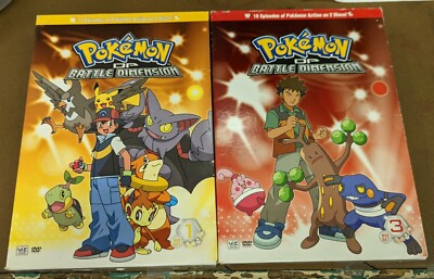Pokemon DP Battle Dimension Box Set 1 & 3 DVD | eBay