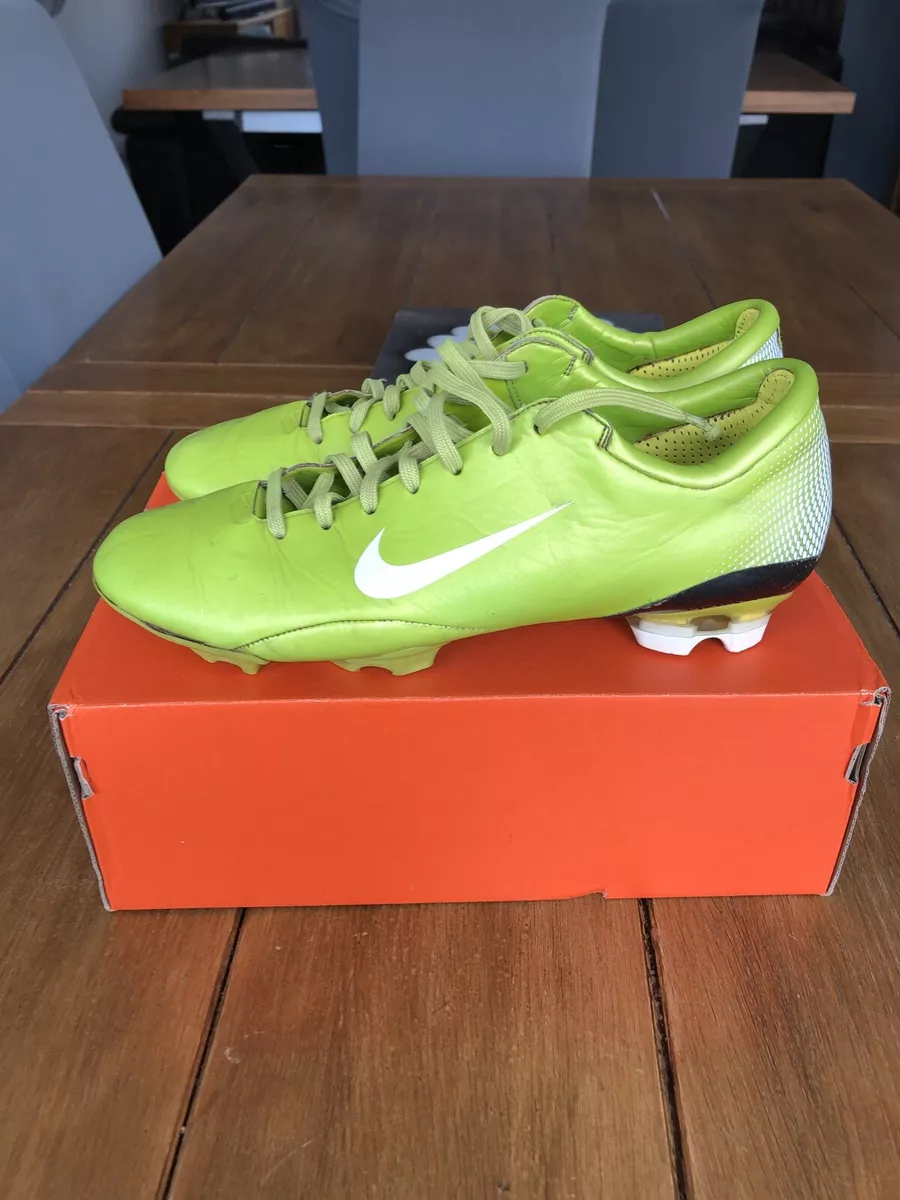 Nike Mercurial Vapor III FG UK 7 1 2 US 8 1 2 III Italy R9 Cactus Green