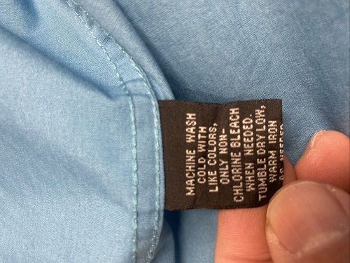 Camicia uomo colori Alexander Julian XL turchese con bottoni tasca frontale alta - Foto 8 di 9