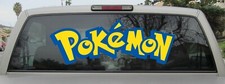 Pokemon Logo - Vinyl Decal - Pokemon Sticker - You Choose Size and Color