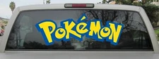 Pokemon Logo - Vinyl Decal - Pokemon Sticker - You Choose Size and Color