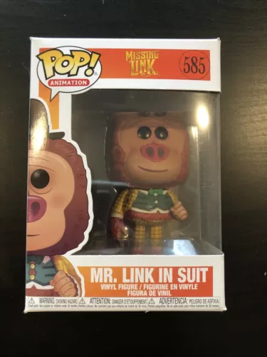 FUNKO Pop! Animation Missing Link Vinyl Figure Mr. Link in Suit 585