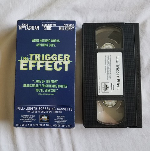 THE TRIGGER EFFECT VHS 1997 - PROMOTIONAL SCREENING CASSETTE - - Bild 1 von 6