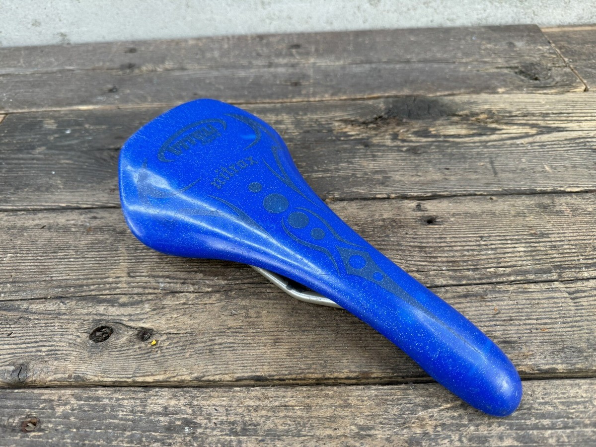 Selle Italia Bmx Seat Blue Sparkle Nitrox Mid School Rail | eBay