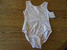 freestyle by Danskin pink polyester blend sleeveless leotard NWT