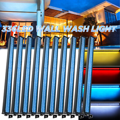 336LED RGB Stage Wall Wash Bar Light DMX DJ Party Disco Lights LED Beam Light US