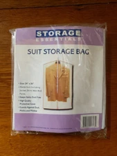 Storage Essentials Suit Storage Bag 24" x 36"- Holds Suit, Jacket, Shirt, Vest +