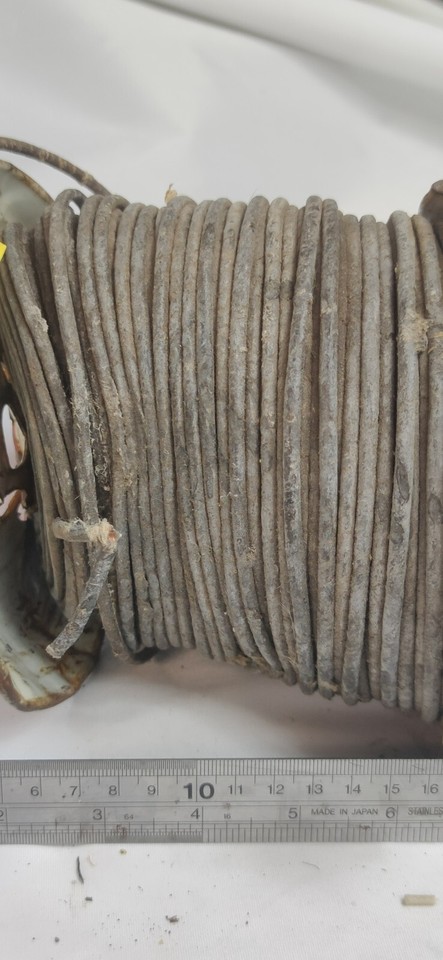 NOS #15ga Western Electronics Stranded Copper Waxed Cloth wire 6M (W315 ...