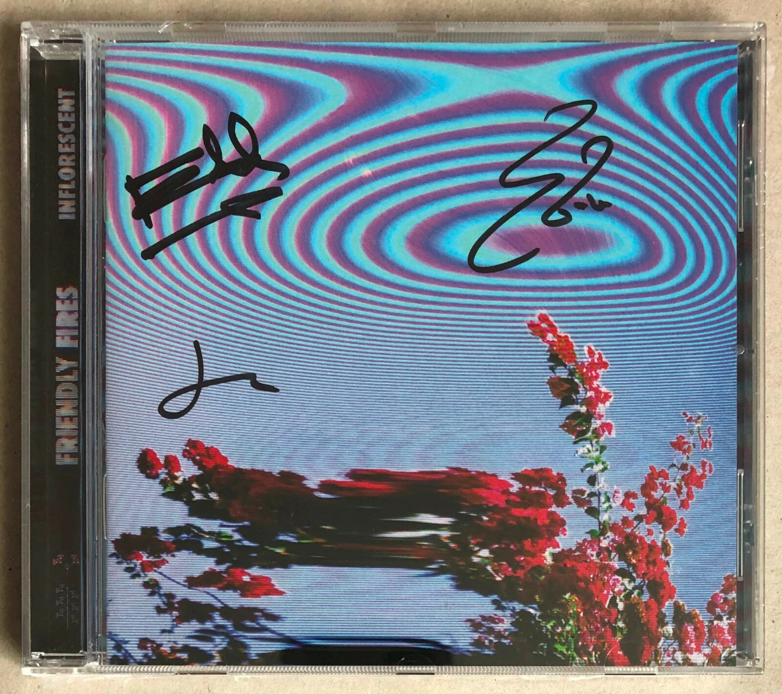 FRIENDLY FIRES * INFLORESCENTS * 11 TRK CD w/ SIGNED BOOKLET * BN & SEALED!