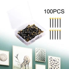 90Pcs Picture Hanging Nails Hardware Nails for Mirror Artwork Oil Painting