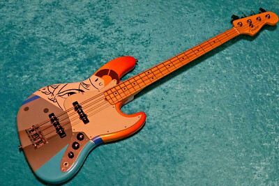 Cool! Fender American Jazz Bass Crash 1 vintage design standard