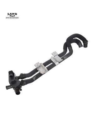 Mercedes R230 SL-Class Heater Control Valve Water Line W Hoses Tube in Out Set
