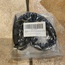 Large Adjustable Dog Training Pinch Collar for Effective Bark Control - Black