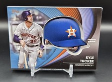 2022 Topps Update Kyle Tucker #BH-KT Commemorative Batting Helmet Relic Astros