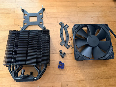 Noctua NH-U12S chromax.black CPU-Kühler - Schwarz (NH-U12S CH.BK) (Nur INTEL)