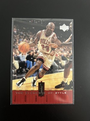 MICHAEL JORDAN 1998-99 Upper Deck The Elements of Style #126 Chicago Bulls