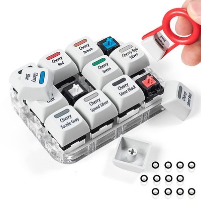 Cherry MX Switch Tester Switch Sampler Mechanical Keyboards 12-Key Switch Tes...