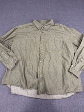 C.E. Schmidt Workwear Mens Button-Up Green Sh...