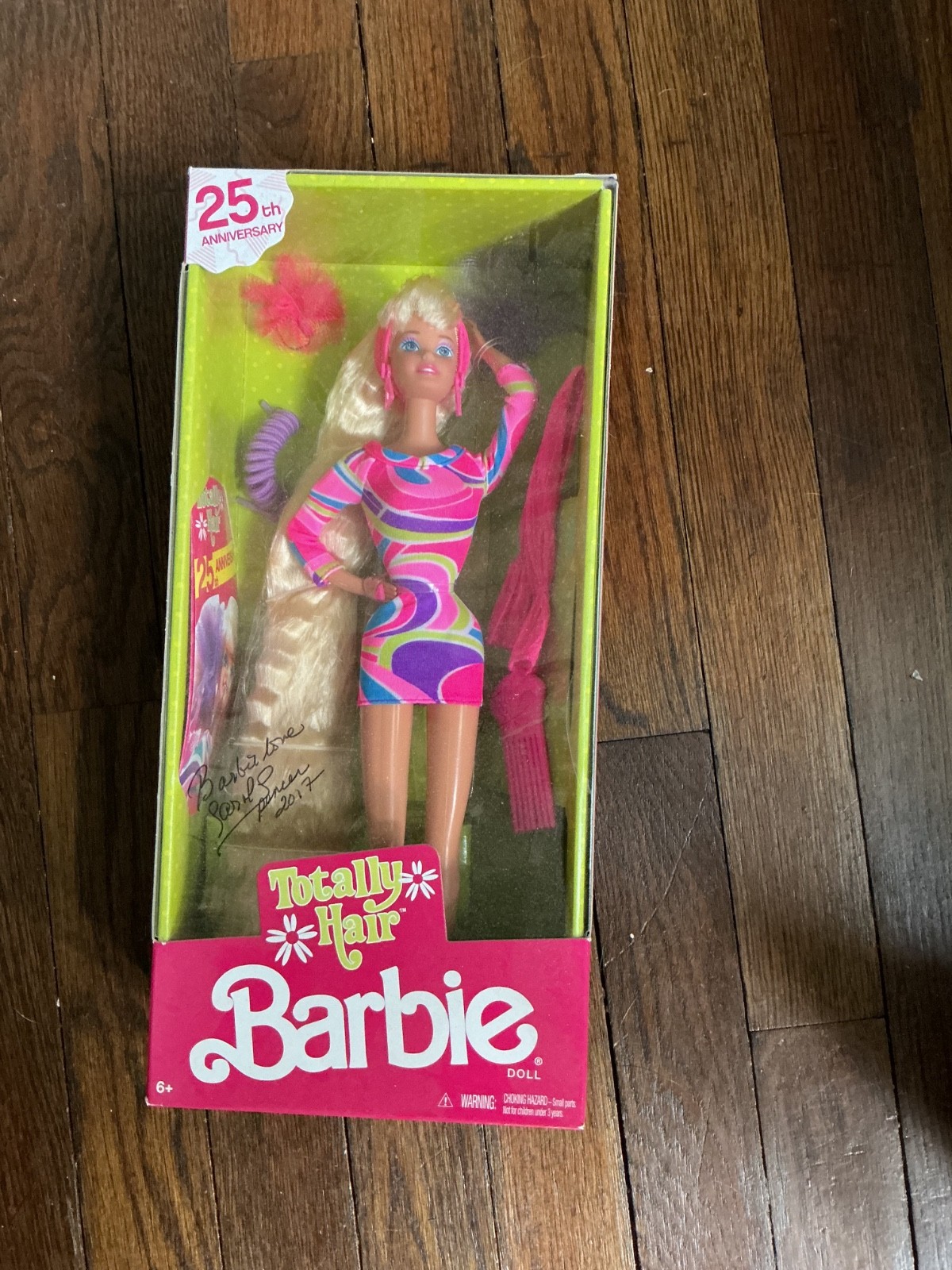 NEW! TOTALLY HAIR 25TH ANNIVERSARY BARBIE! Collectors dream