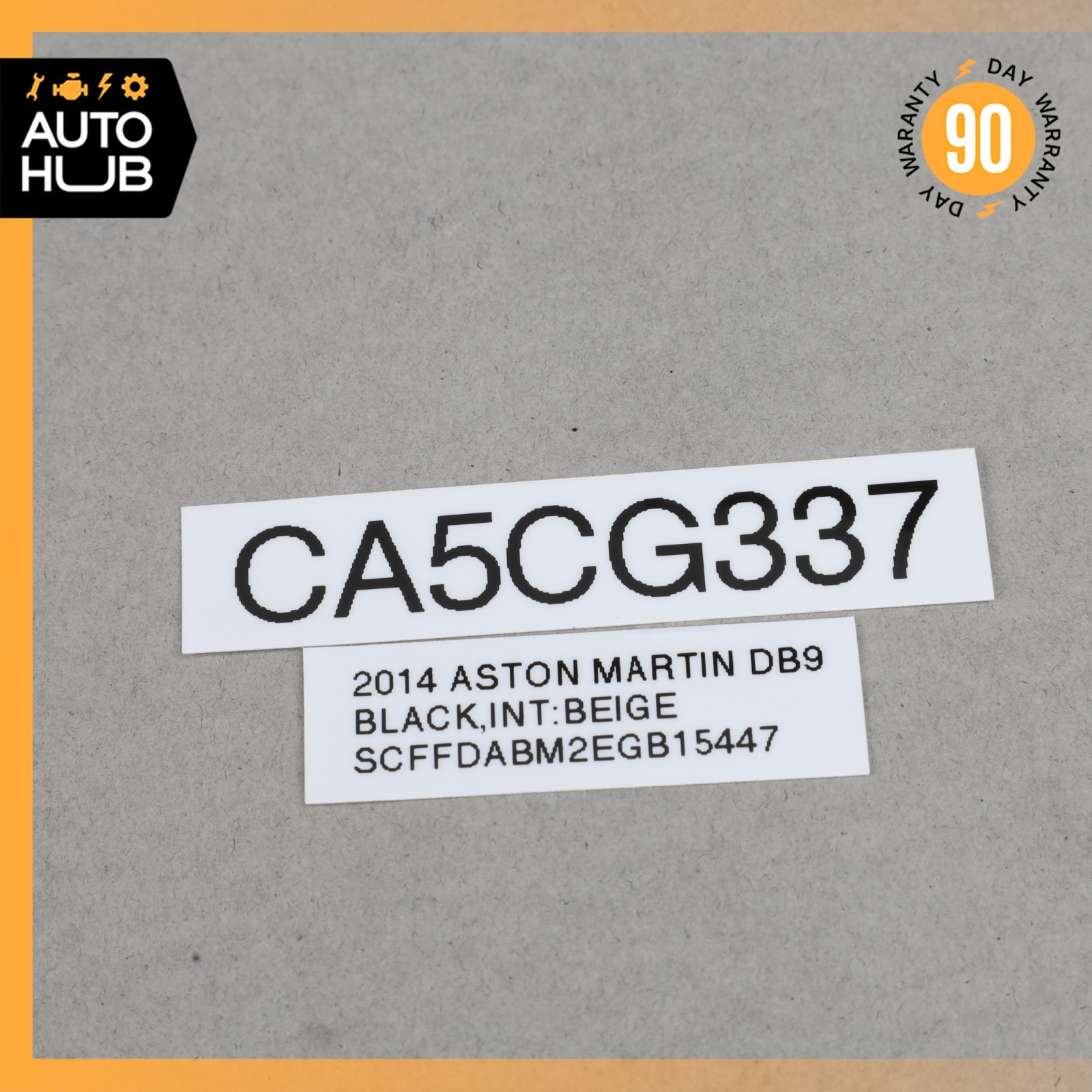 Aston Martin DB9 Left or Right Side Exhaust Muffler Tip 4G435220CA OEM 22k