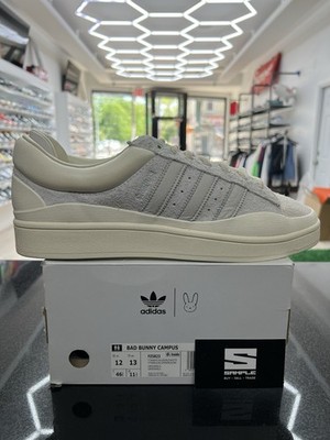 Bad Bunny x Adidas Campus Light Low  Cloud White  Size 12
