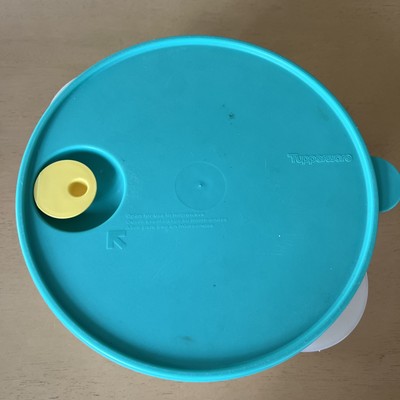 Vintage Tupperware Salad Strainer Washer 1835-3 Colander With Lid