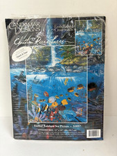 Vintage Eternal Rainbow Sea Picture Cross Sti...