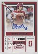 2017 Panini Elite Extra Edition College Tickets Quinn Brodey #CT-QB Auto 4l3