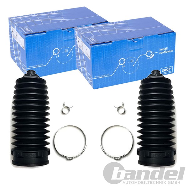 2X SKF Lenkmanschetten Satz Passend FüR Fiat Idea Lancia Musa | Vkjp 2351-image