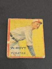 1935 GOUDEY WAITE HOYT CUT FROM ✂️ A ORIGINAL CARD WHICH HAD 4 PLAYERS PIRATES