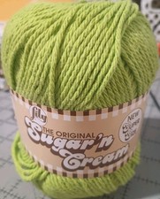 Sugar'n Cream Yarn - Solids Super Size-Hot Green