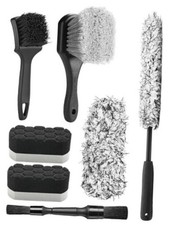 7PCS Car Wheel Cleaning Pro Kit, Tire Brush, Soft-bristled Rim 7PCS-WDK003