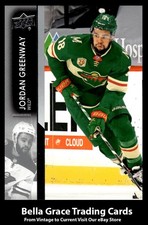 2021-22 Upper Deck Jordan Greenway #89 Minnesota Wild NHL Hockey