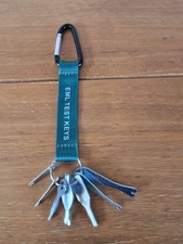 Emergency lighting test keys