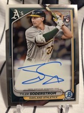 2024 Bowman Chrome Tyler Soderstrom Rookie Auto Rc