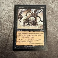 Exhume - Urza's Saga - MTG Magic the Gathering - NM