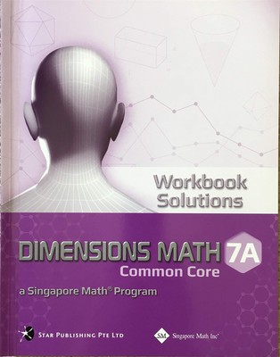 Dimensions Math Workbook Solutions 7A