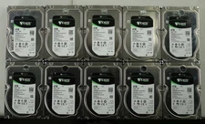 Lot 10x Seagate EXOS 7E8 ST4000NM0095 4TB 12Gb/s SAS Hard DriveLot 16x 4TB HGST