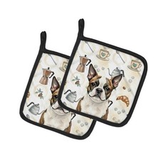 Carolines Treasures WDK7331PTHD 7.5 x 7.5 in. Brindle Boston Terrier Coffee B...