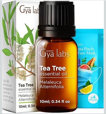 Gya Labs Australian Tea Tree Essential Oil - 0.34 Fl Oz - 100% Pure EXP 10/2029