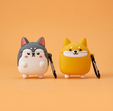 Cute Dog Case Cover For Apple AirPods 1-2 Protective Cartoon Skin Accessory
