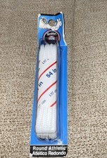 Vintage Griffin Round Athletic 54  Round White Shoe Laces Made in the USA
