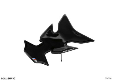 BMW Motorrad - Genuine BMW Tank Pad - 77312464421