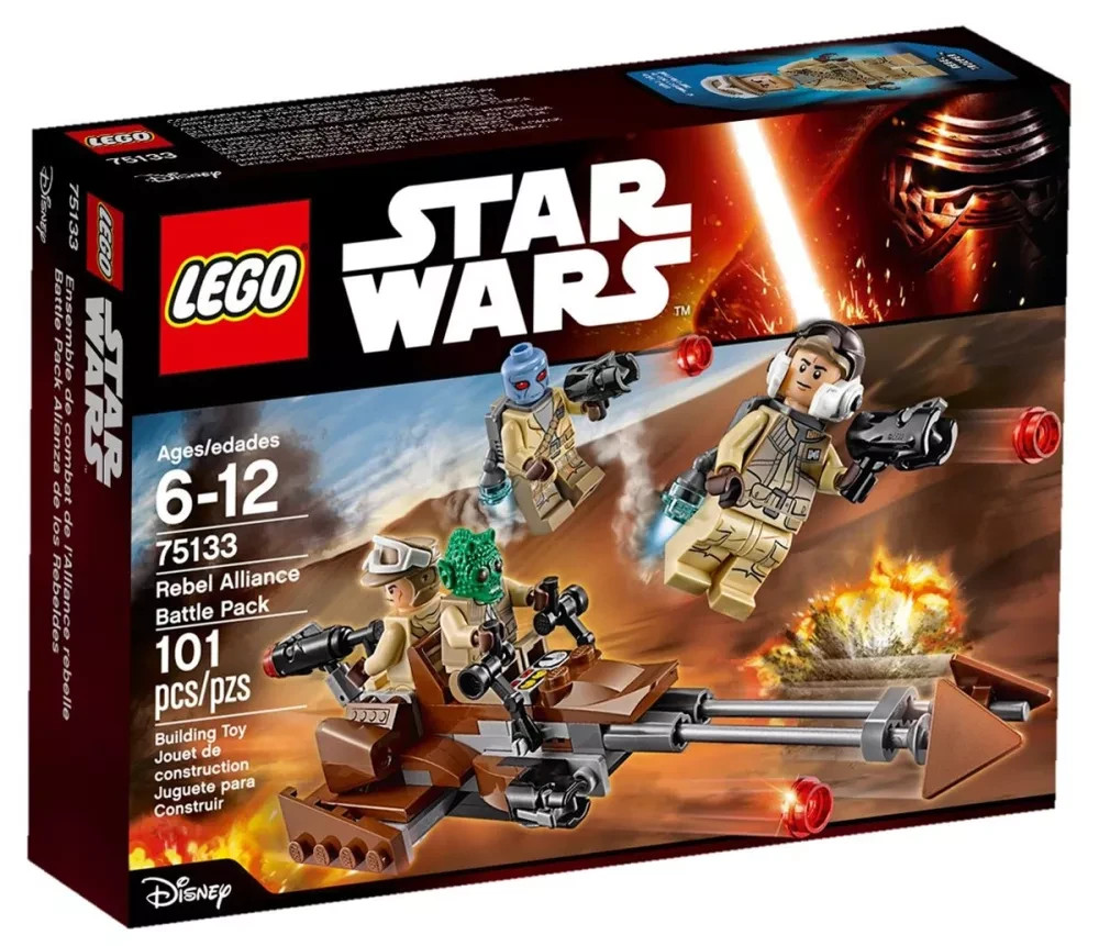 LEGO Star Wars MISB neuve 75133 Rebel Alliance battle pack pour vitrine